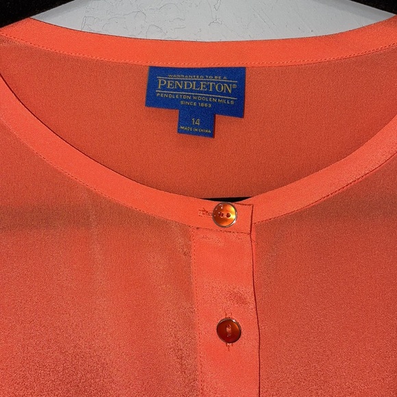 Pendleton Vintage Button Down Top EUC - Picture 3 of 12